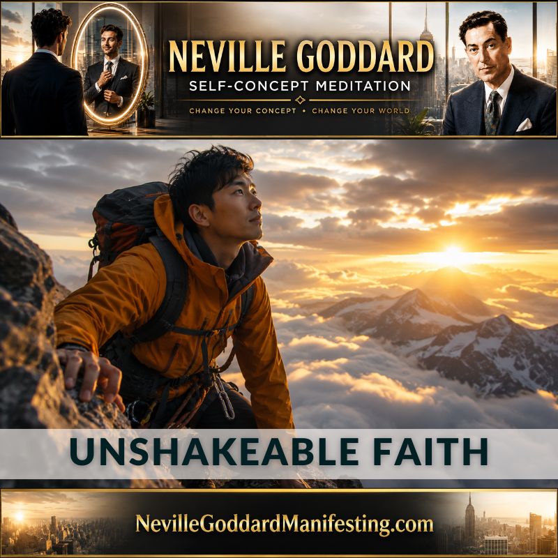 Neville Goddard Self-Concept Meditation: Unshakeable Faith thumbnail